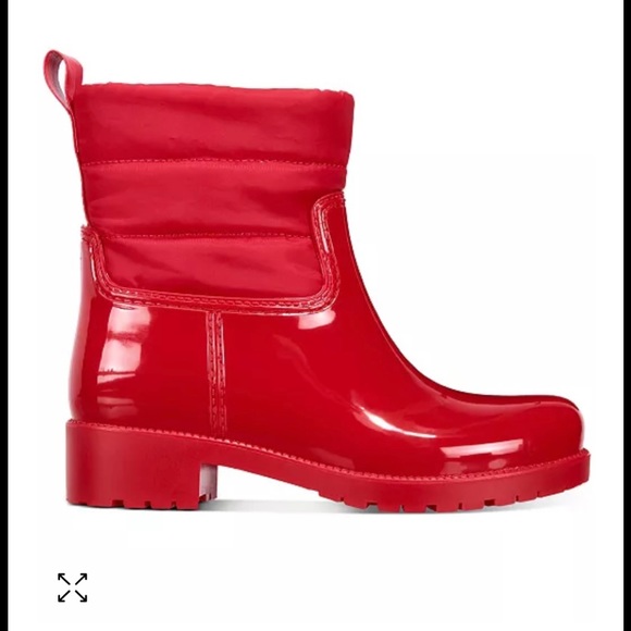 NWT Trudyy Rain Boots, size 7M - Picture 4 of 5